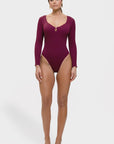 Maya - The Sculpt Knit Muse Seamless Ribbed Contour Bodysuit