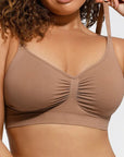 Ashley - Sujetador Moldeador sin Costuras con Tirantes Ajustables
