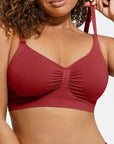 Ashley - Sujetador Moldeador sin Costuras con Tirantes Ajustables