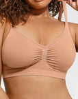 Ashley - Sujetador Moldeador sin Costuras con Tirantes Ajustables