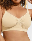 Ashley - Sujetador Moldeador sin Costuras con Tirantes Ajustables
