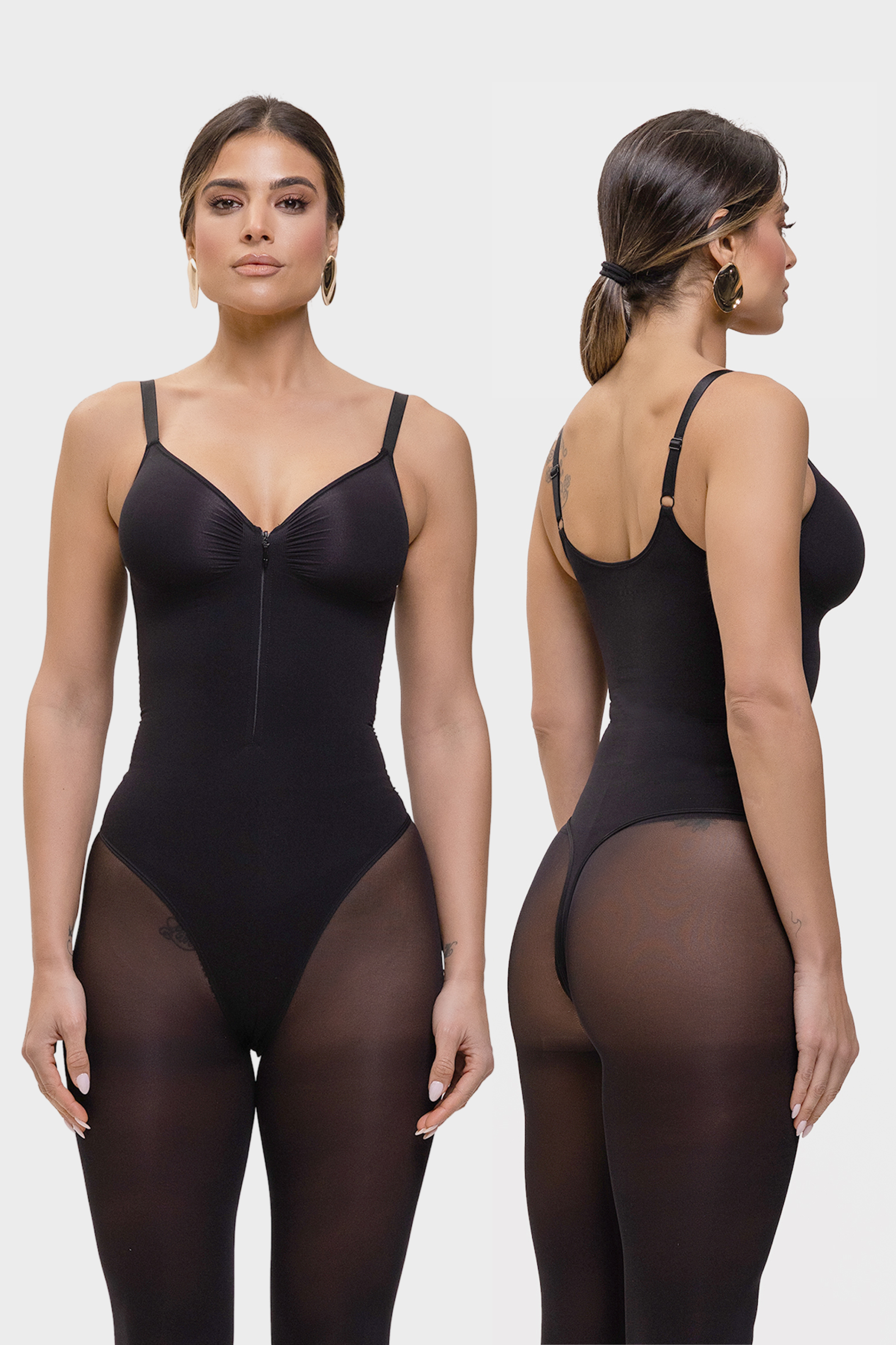 Stefanie Zipper – Extreme Snatching Bodysuit – Built-In Chest