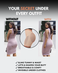 Madison - Tummy Slimming Low Back Mesh Butt Lifter - LoveBellaFit
