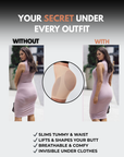 Madison - Tummy Slimming Low Back Mesh Butt Lifter - LoveBellaFit