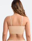 Mila - Strapless Anti-Slip Bandeau Bra – FeelSoft™ Fabric & Molded Cups