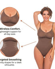 Stefanie Thong - Sculpting Bodysuit Seamless Smoothing Fit