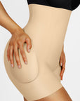 Angelina - High-waisted Butt Lifter With Removable Hip Pads - Bella Fit USSBlack