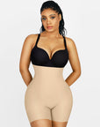 Angelina - High-waisted Butt Lifter With Removable Hip Pads - Bella Fit USSBeige