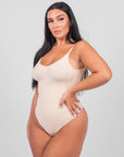 Isabella - Everyday Wear Smooth Bodysuits Low Back - Bella Fit USXS/SBeige