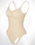 Isabella - Everyday Wear Smooth Bodysuits Low Back - Bella Fit USXS/SBeige
