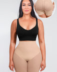 Madison - Tummy Slimming Low Back Mesh Butt Lifter - Bella Fit USXSBeige