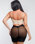 Madison - Tummy Slimming Low Back Mesh Butt Lifter - Bella Fit USXSBlack
