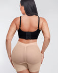 Madison - Tummy Slimming Low Back Mesh Butt Lifter - Bella Fit USXSBeige