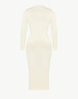 Raven - Shapewear Dress Front Button Collar - Bella Fit USXS/SBlack