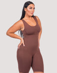 Sienna - Shaping All-In-One Tank Bodysuit - Bella Fit USXS/SBrown