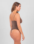 Stefanie - Smoothing Seamless Thong Shaper - Bella Fit USXS/SBlack