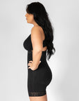 Valentina Hook Front High Waist Body Shaper - Bella Fit USSBlack