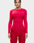 Milena - The Ultra Soft Sculpted Silhouette Seamless Long-Sleeve Bodysuit