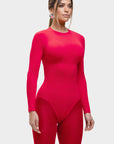 Milena - The Ultra Soft Sculpted Silhouette Seamless Long-Sleeve Bodysuit