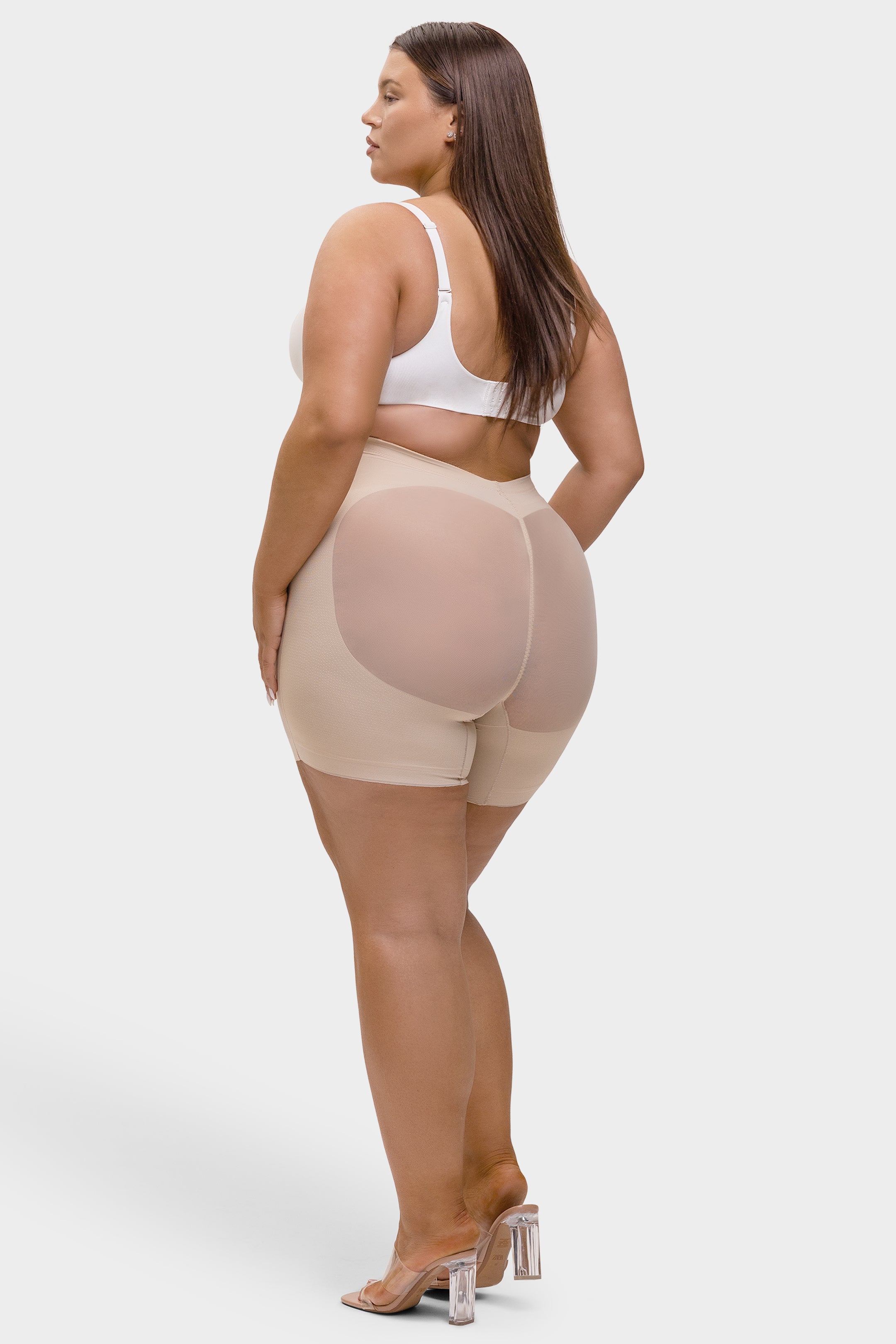 Madison Mid Waist & Low-Back CoreLock™ Faja Reductora de Abdomen & Levanta Glúteos