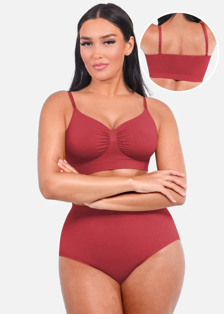 Ashley - Seamless Shaping Bra with Adjustable Shoulder Straps