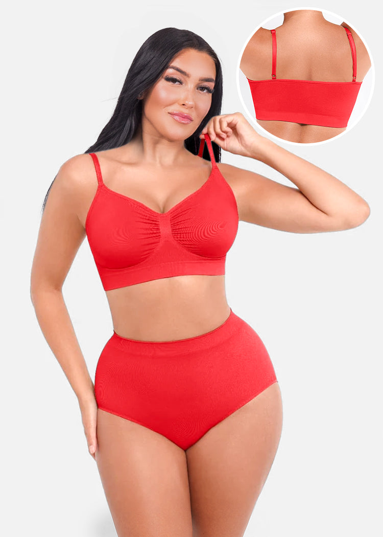 Ashley - Seamless Shaping Bra with Adjustable Shoulder Straps