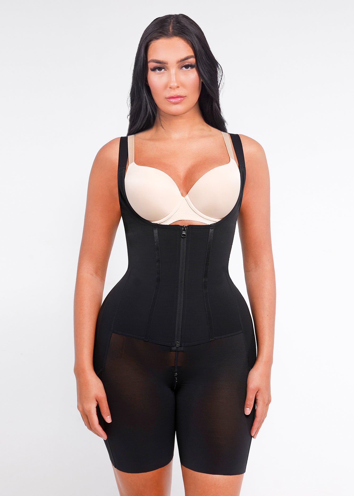 Rebecca 2.0 - Post-Surgery U-Shaped Bust Support Shapewear with Waist and Abdomen Control