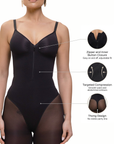Stefanie Zipper – Extreme Snatching Bodysuit – Built-In Chest Support & Inner Clips