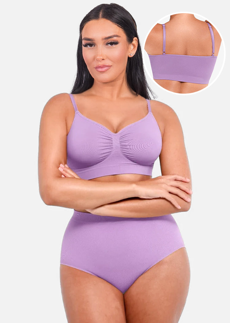 Ashley - Seamless Shaping Bra with Adjustable Shoulder Straps