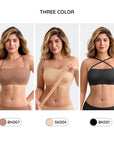 Mila - Strapless Anti-Slip Bandeau Bra – FeelSoft™ Fabric & Molded Cups