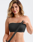 Mila - Strapless Anti-Slip Bandeau Bra – FeelSoft™ Fabric & Molded Cups
