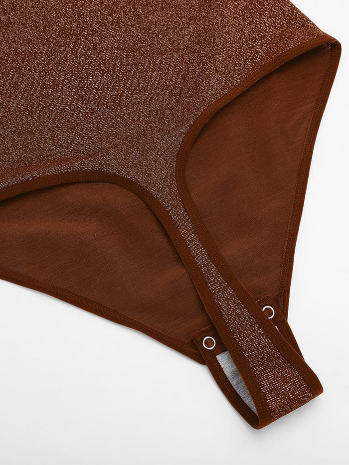 Aziza - The Lumina Drape Silhouette All-in-One Bodysuit