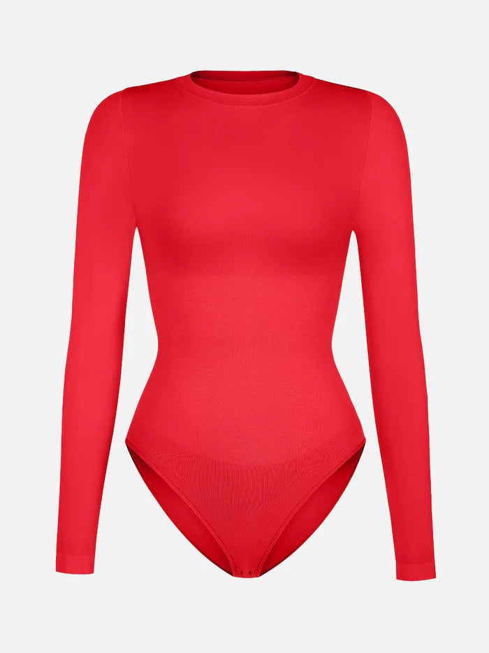 Milena - The Ultra Soft Sculpted Silhouette Seamless Long-Sleeve Bodysuit