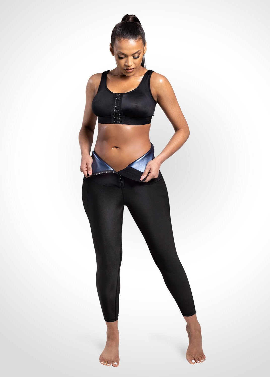 Claire - Thermo Sauna Compressing Leggings | LoveBellaFit