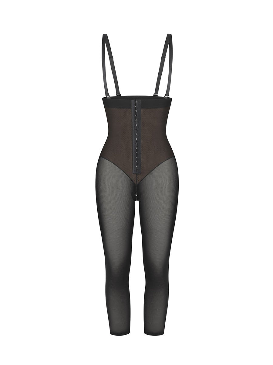 Felicia Long Powernet® - Core Sculpt 7/8 Length Body Shaper - Bella Fit USSBlack