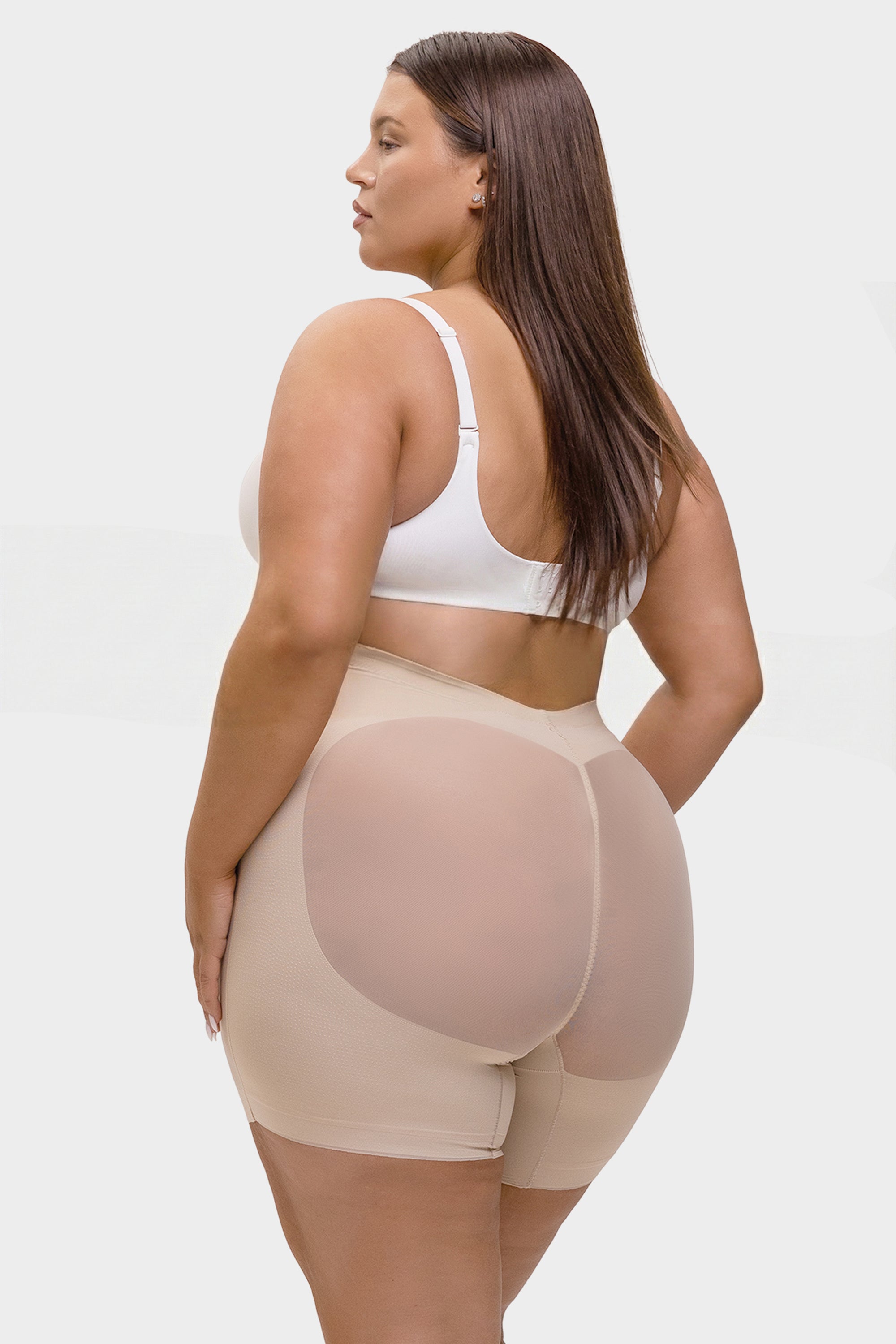 Madison - CoreLock™ Anti-Roll System Tummy Slimming Low Back Mesh Butt Lifter