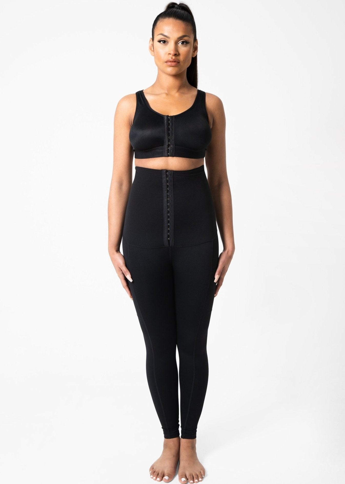 Kim - Legging with Extra High Waist and Double Pockets - Bella Fit USS