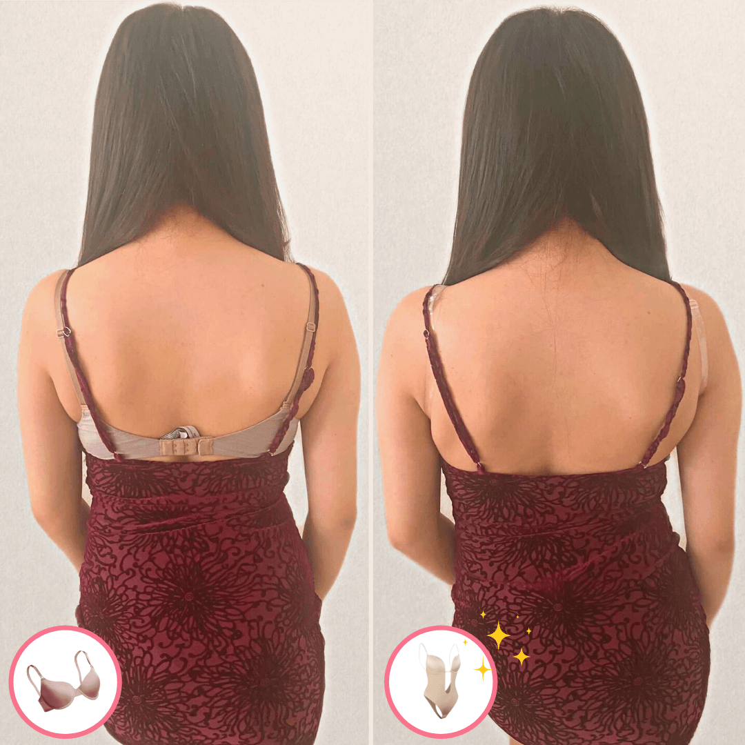 Madeline - Shapewear Bodysuit Backless - U-Shape - Bella Fit USBeigeS