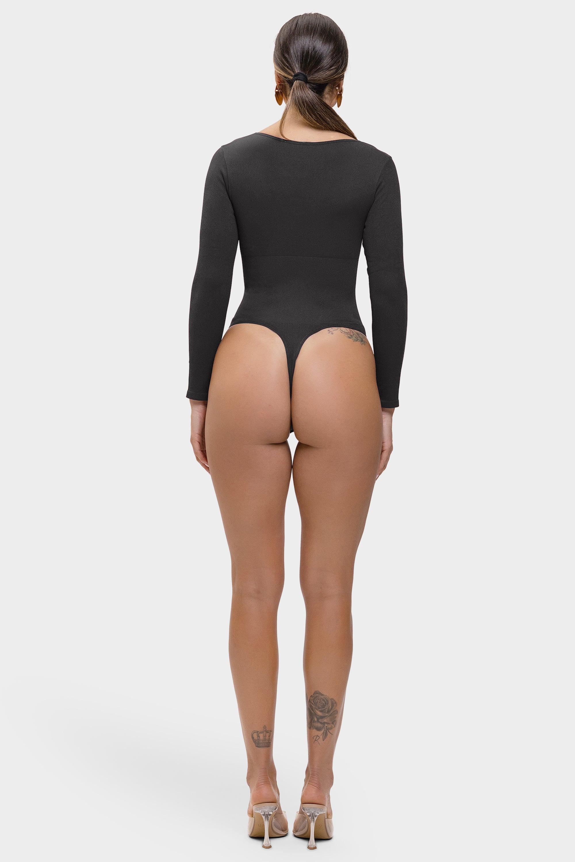 Maya - The Sculpt Knit Muse Seamless Ribbed Contour Bodysuit