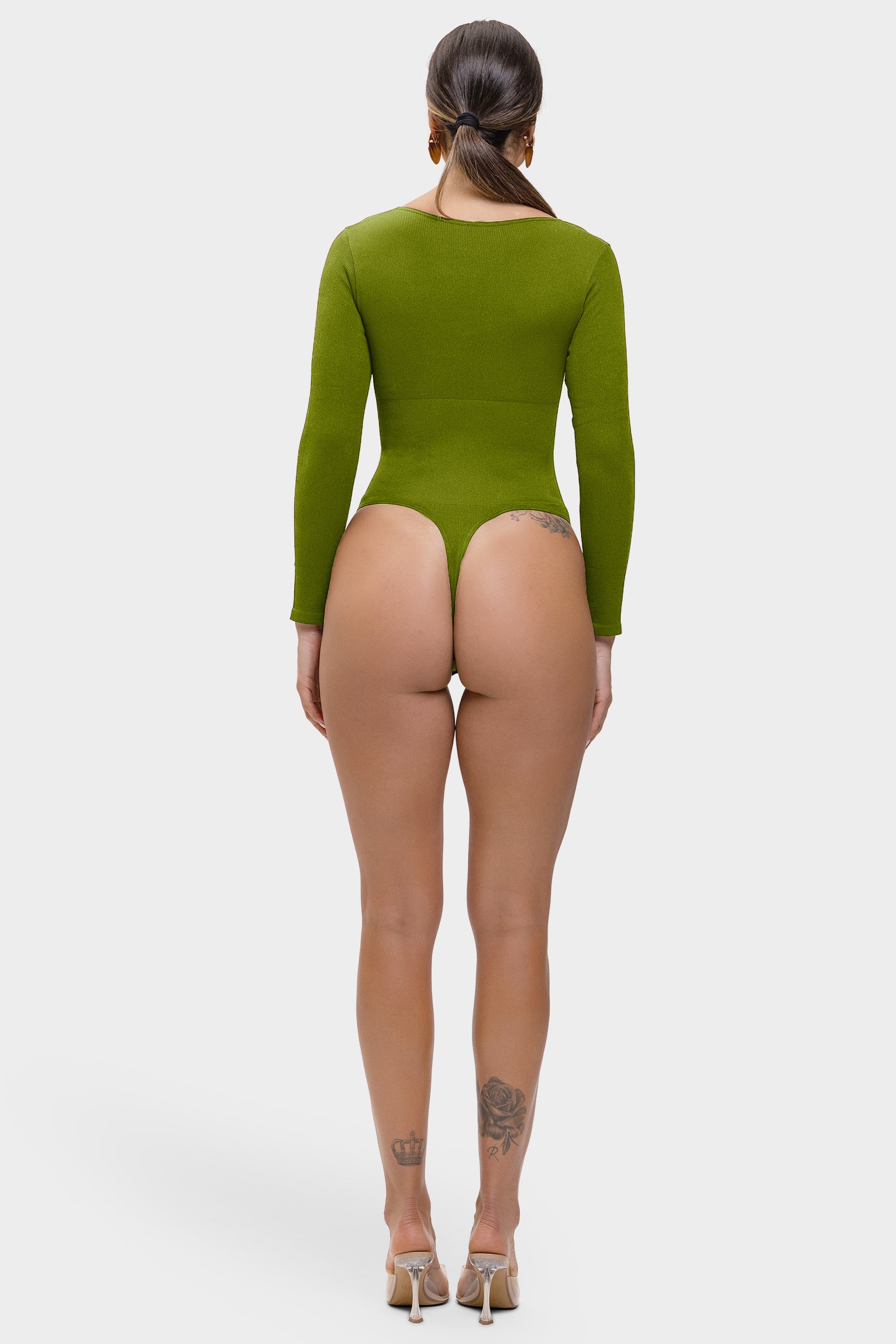 Maya - The Sculpt Knit Muse Seamless Ribbed Contour Bodysuit