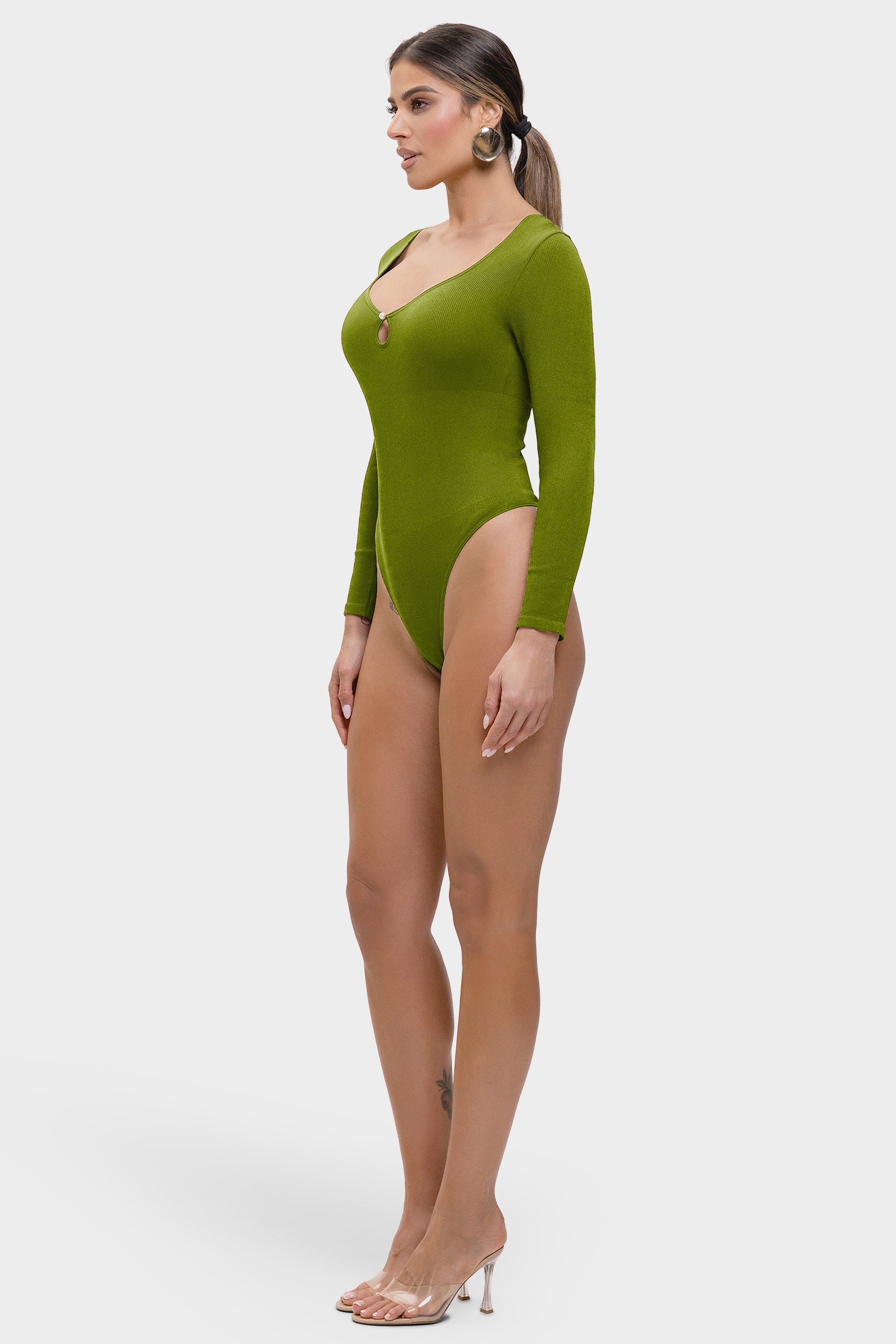 Maya - The Sculpt Knit Muse Seamless Ribbed Contour Bodysuit