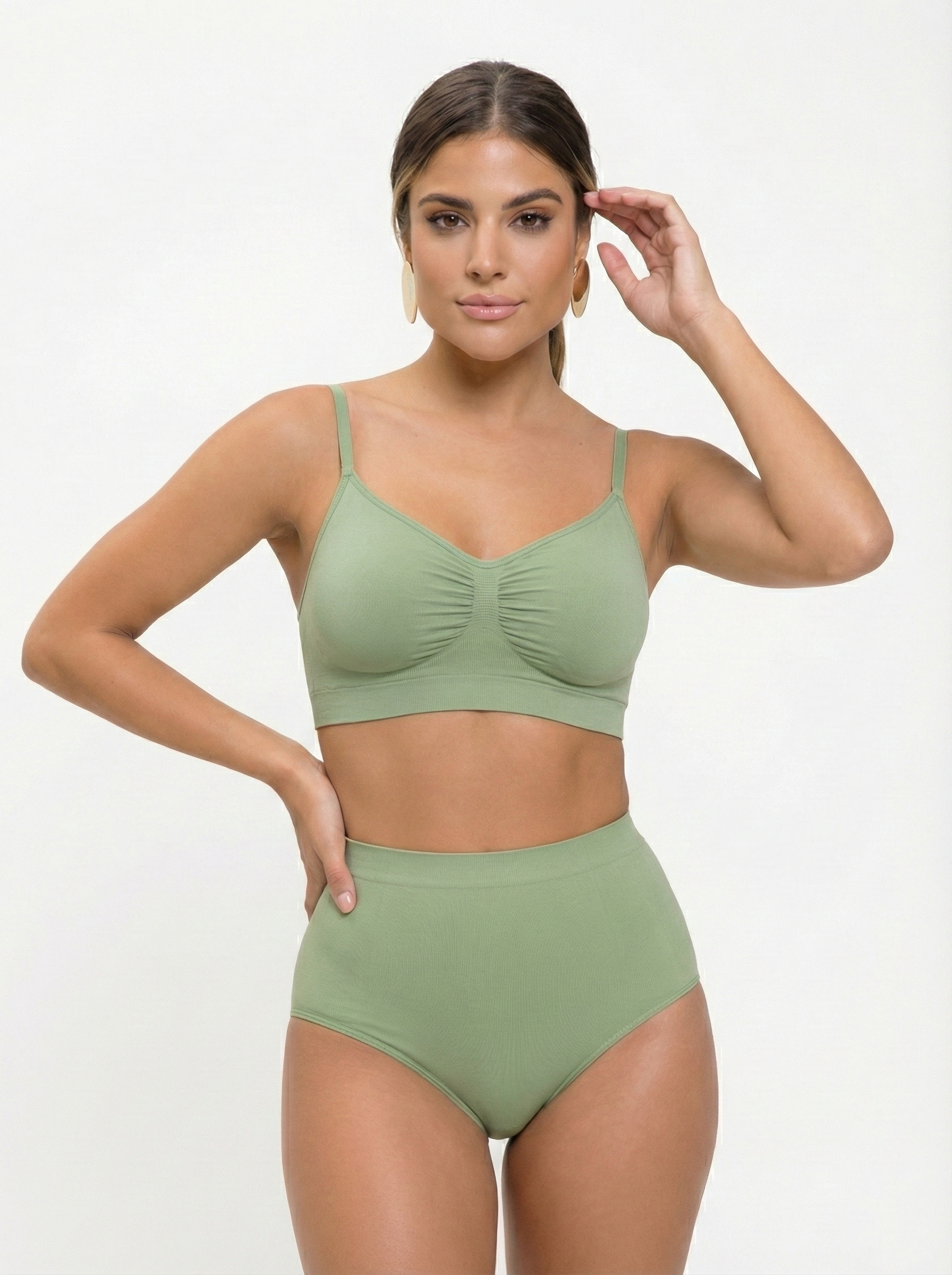 Ashley - Seamless Shaping Bra with Adjustable Shoulder Straps