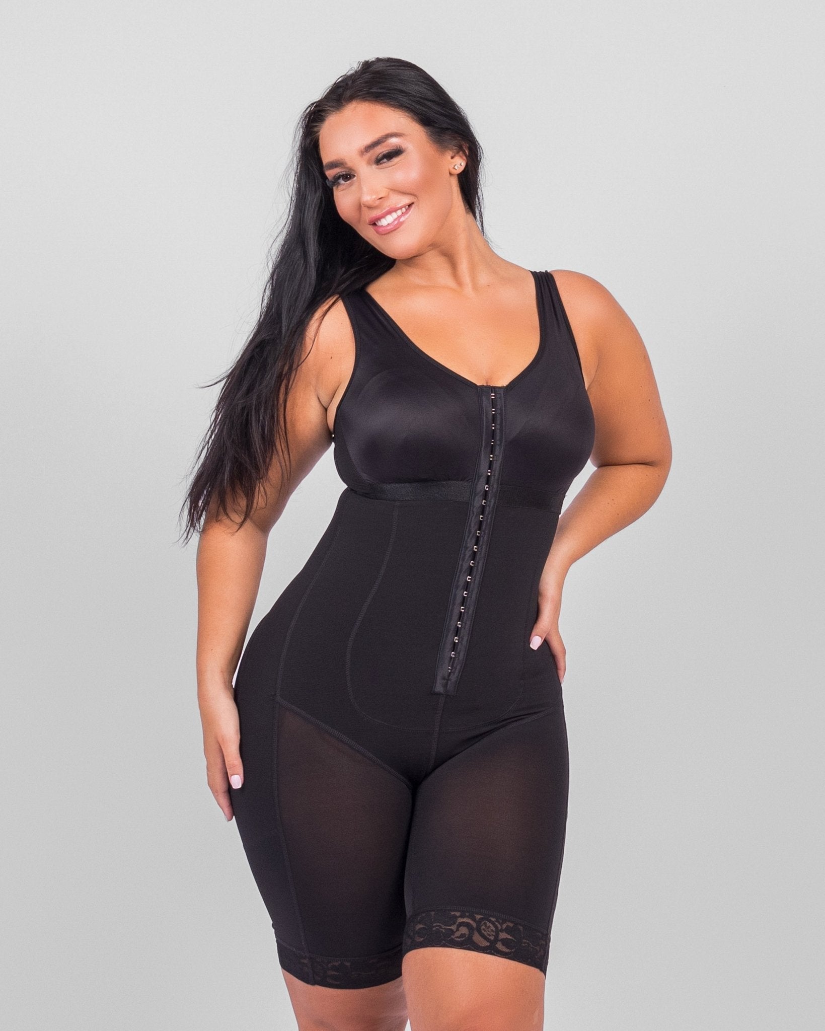 Nikita - Post-Surgical Full Body Shapewear - Bella Fit USXSBlack
