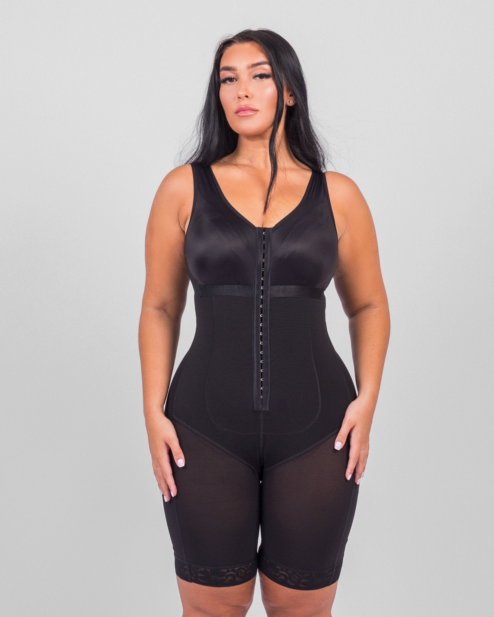 Nikita - Post-Surgical Full Body Shapewear - Bella Fit USXSBlack