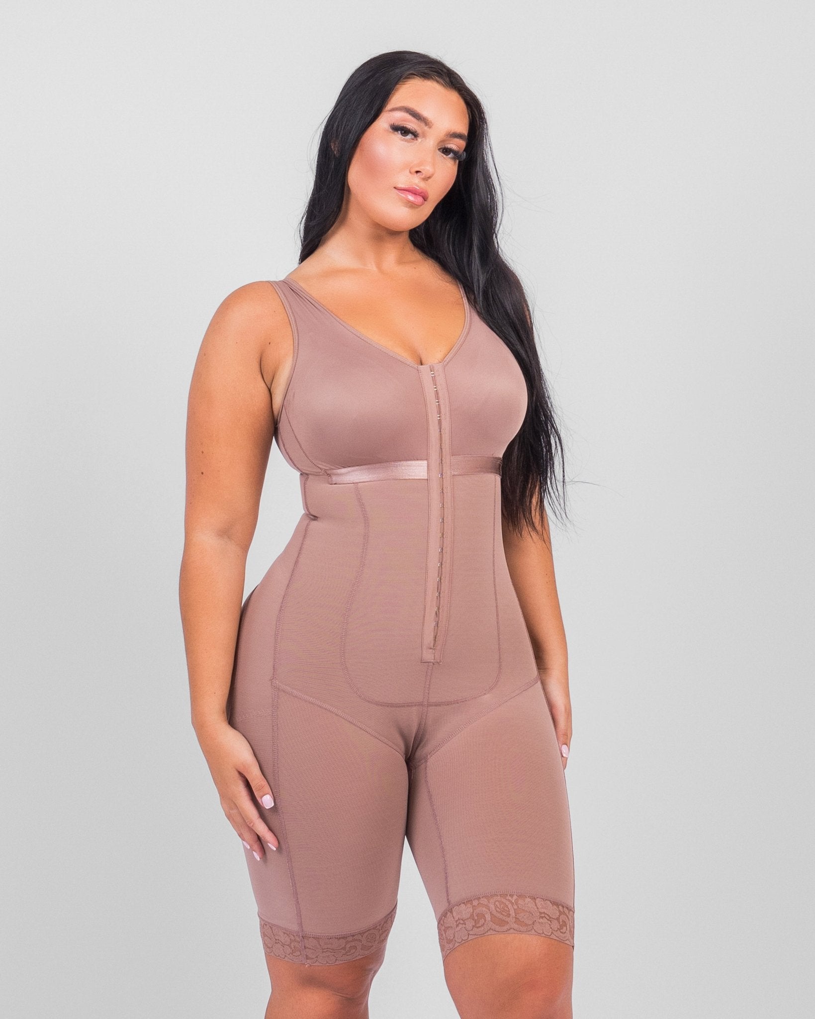 Nikita - Post-Surgical Full Body Shapewear - Bella Fit USXSBlack
