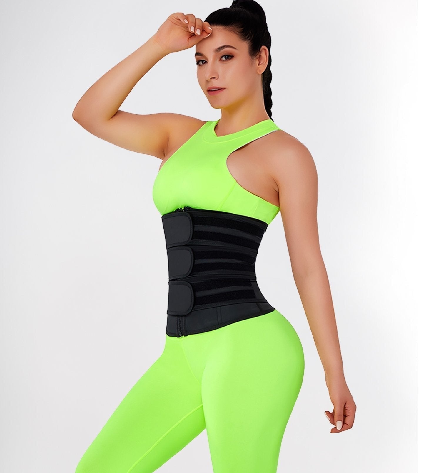 Noa - Three Belts Latex Waist Trainer - Bella Fit USS