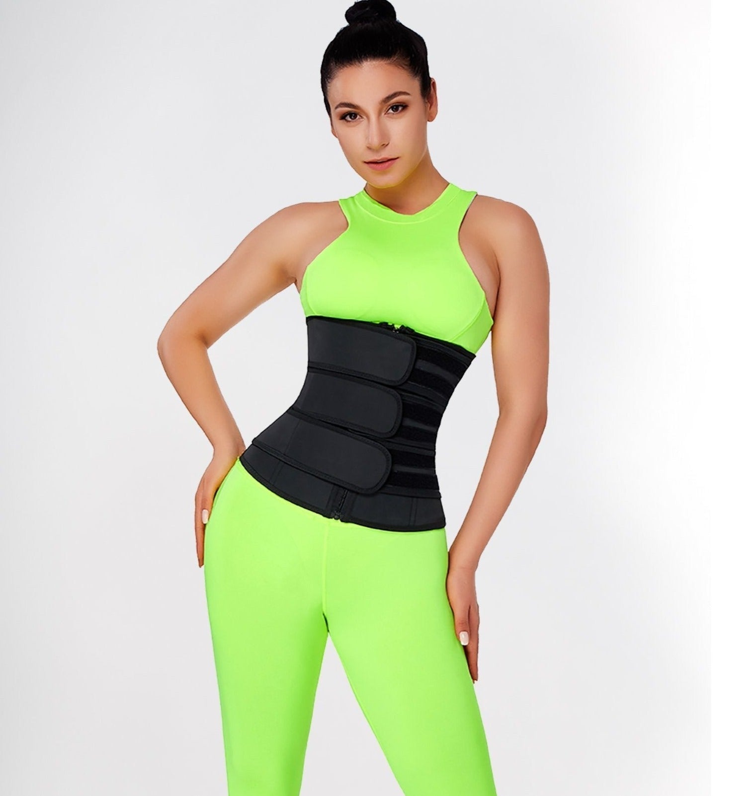 Noa - Three Belts Latex Waist Trainer - Bella Fit USS