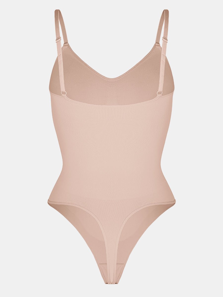 Stefanie - Smoothing Seamless Thong Shaper - Bella Fit USXS/SBlack