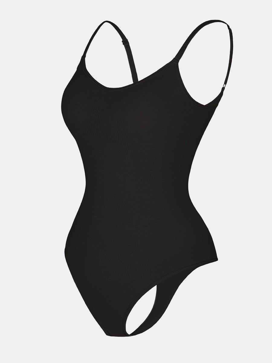 Stefanie - Smoothing Seamless Thong Shaper - Bella Fit USXS/SBlack