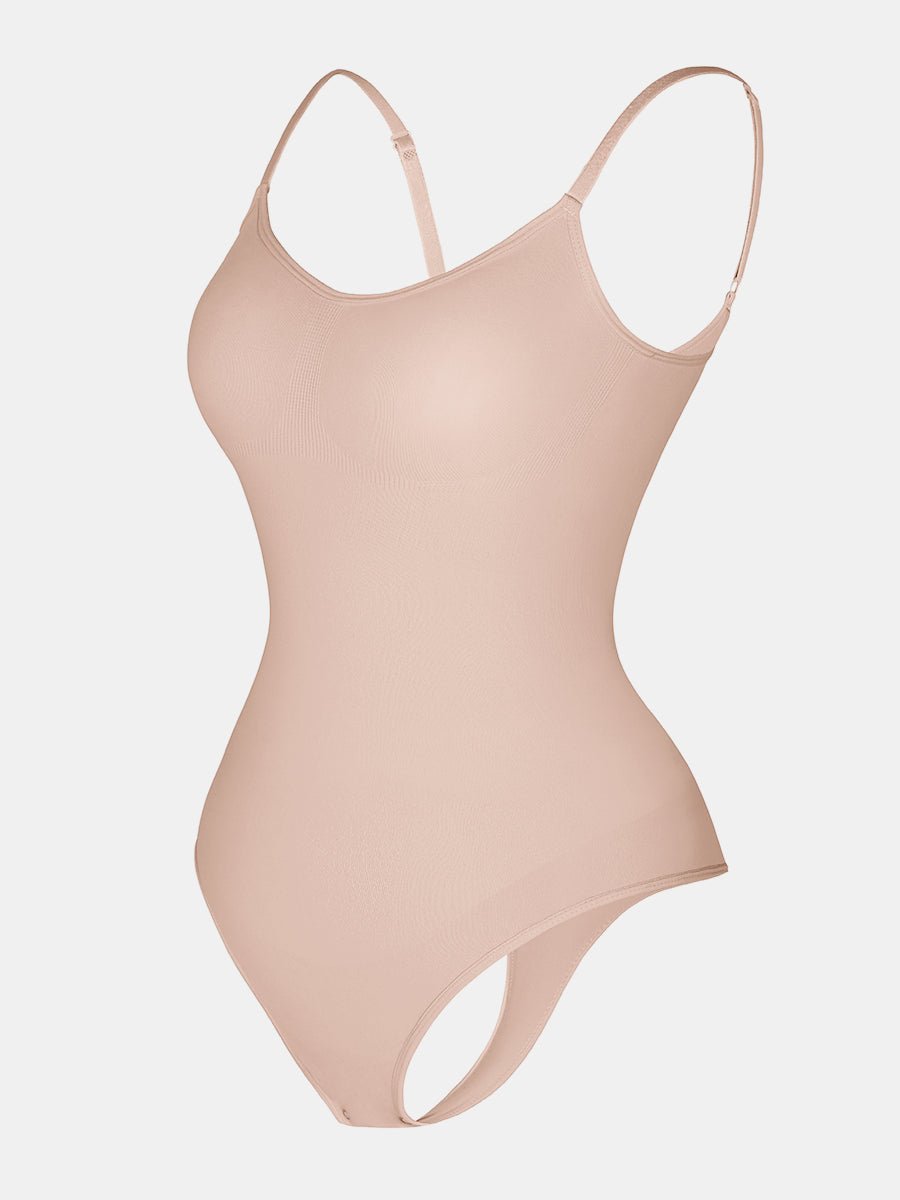 Stefanie - Smoothing Seamless Thong Shaper - Bella Fit USXS/SBlack